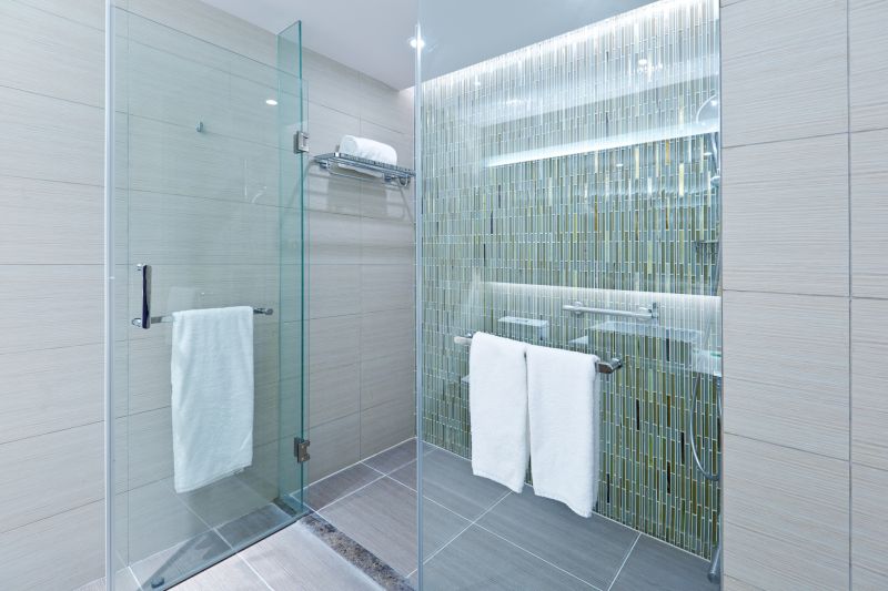 Elegant Shower Door Installation