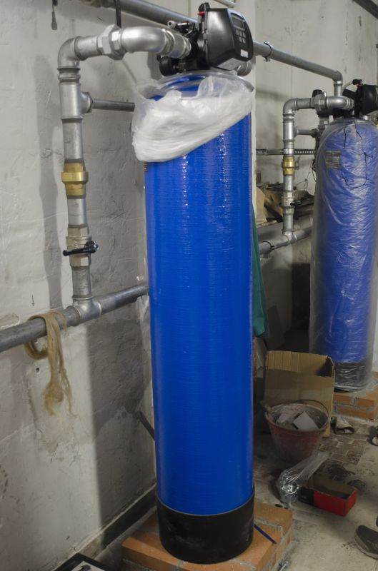 Water Softener System in Action